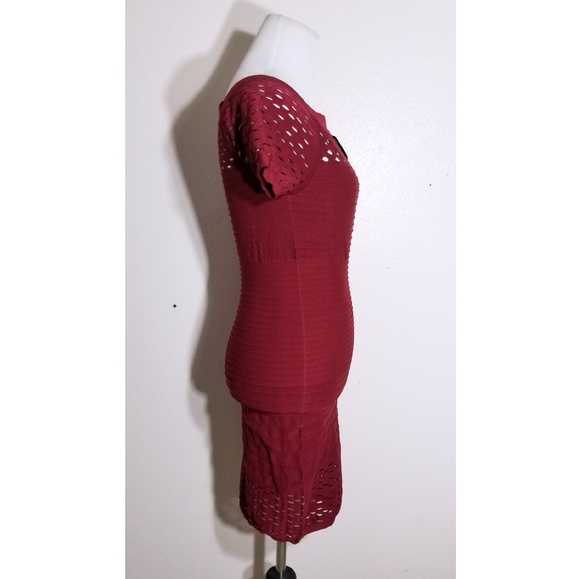 NWT Sexy Red Bodycon Dress - Picture 6 of 6